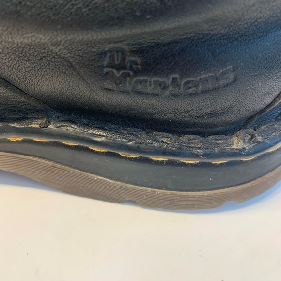 Dr. Martens Black Genuine Leather Slip-Ons loafers - Picture 3 of 10